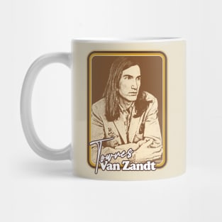 Townes Van Zandt // Retro Fan Design Mug